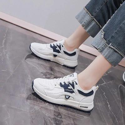 Осенние ботинки для увеличения роста Ботинки Повседневные женские красные кроссовки Женская обувь Плоские спортивные Высокий бренд Люксо Бег 4 года - 12 лет