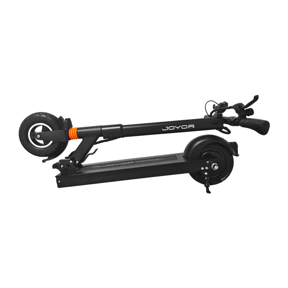 Электросамокат JOYOR F5 Складной 8" Двигатель 500 Вт Скорость 25 км/ч Передний амортизатор Задний барабанный тормоз 48 В 10,4 Ач Черный