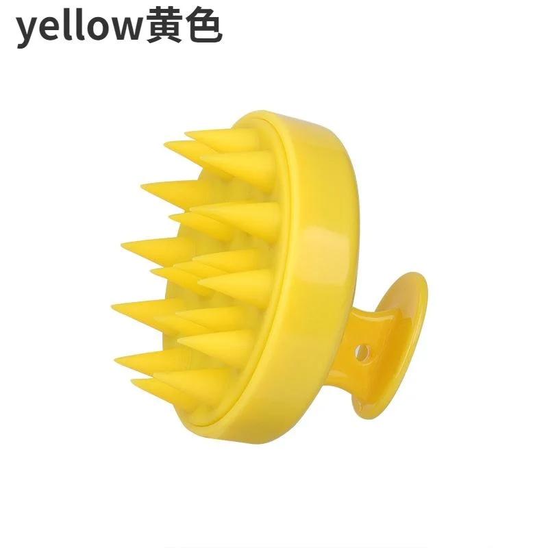 Силиконовая щетка для шампуня, массажная расческа для головы, расческа для мытья волос, массажная щетка для тела, щетка для ванны, душа, парикмахерский инструмент