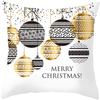 Веселого Рождества праздничное украшение наволочка для дивана офисное сиденье автомобиль украшения спальня комната дом 45x45 см