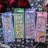 Yuezhen Waterproof Crystal Butterfly Laser Stickers for DIY Journals