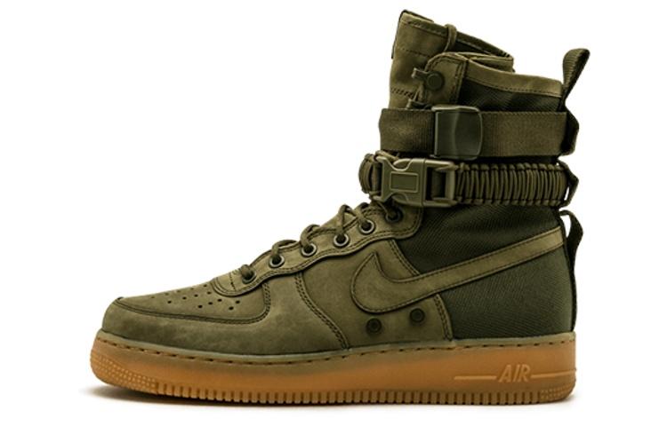 Nike Sf Air Force 1 Выцветший Оливковый 859202-339