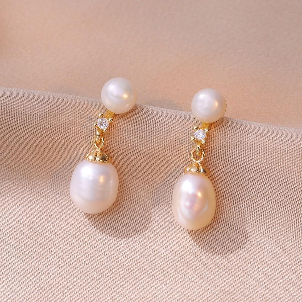 Серьги-кисточки из пресноводного жемчуга Silver Needle для женщин - Модные, Оригинальные и Элегантные для повседневной носки.