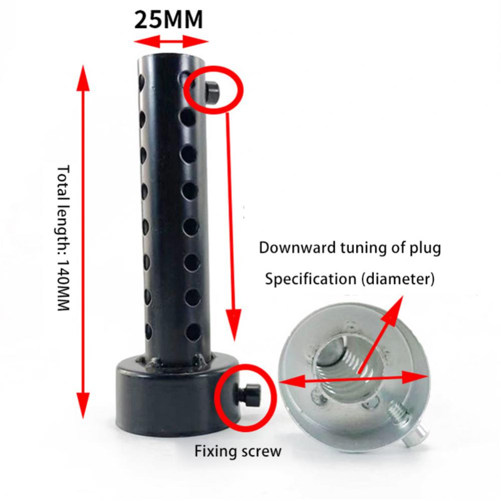 Регулируемая заглушка глушителя Разные калибры Длина Звукопоглощающая насадка Сердечник противодавления Глушитель выхлопной трубы мотоцикла Прочный