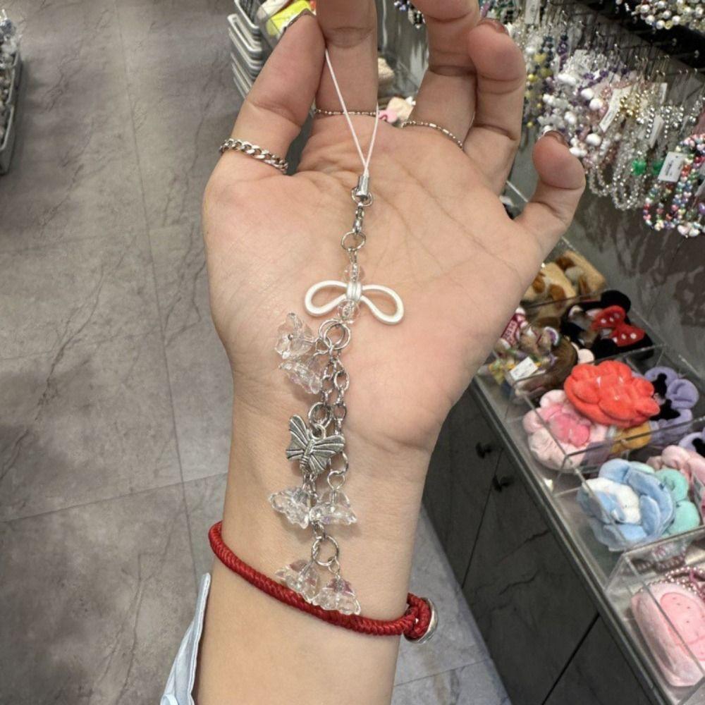 Straps Y2K Phone Pendant Charms Phone Chain Telephone Jewelry Phone Lanyard  Girl Woman
