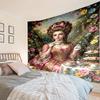 Victorian Tea Garden Tapestry Room Decoration Wall Hanging for Living Room Bedroom, dormitory, Birthday and Christmas gifts