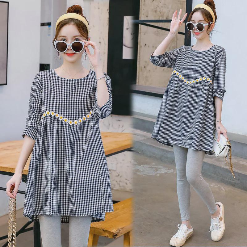 Maternity Autumn Fashion 2022: Stylish Loose Tops & Skirts for Plus-Size Women