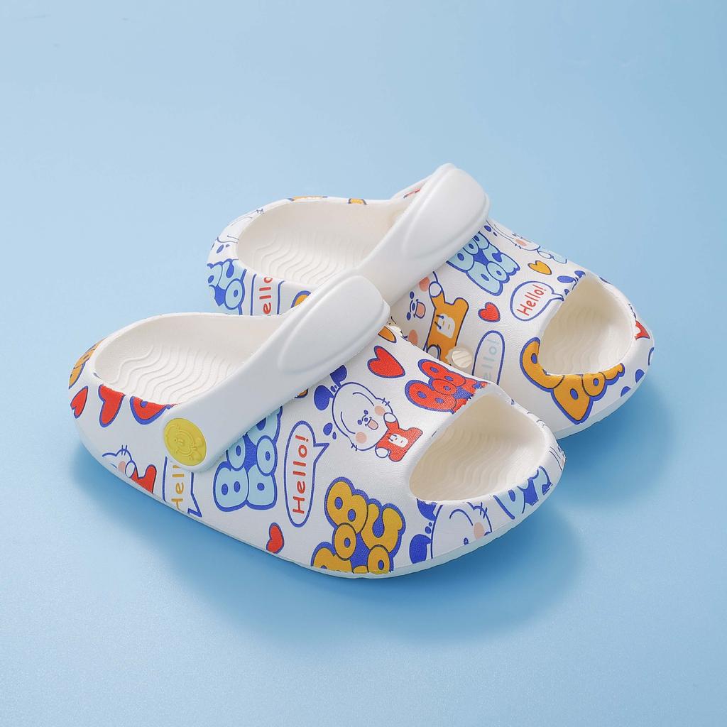 Детские тапочки, садовая обувь для мальчиков и девочек, легко надевать и снимать, пляжная обувь, сандалии с героями мультфильмов