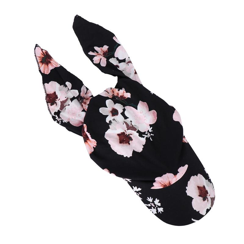 Muslim Women Printed Pre-tied Headscarf Elastic Female Turban Cancer Chemo Hat Hair Loss Cover Head Wrap Headwear Stretch Bandan