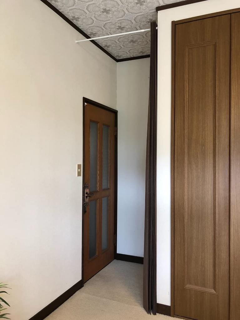 Гармошка Комнатная Тепловая Энергия Регулируемая 100 x 250 Цветок KL31139 Штора, Перегородка, Норэн, Блокирующая, Экономящая, Длина, см, Полоска, (Коричневый, CM516)