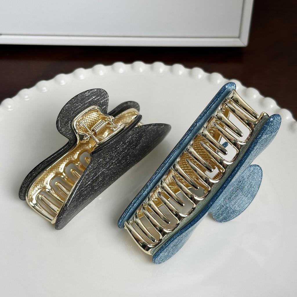 Chic High-end Multicolor Acrylic Hair Claw Clip Stunning Everyday Hair Clip For Women