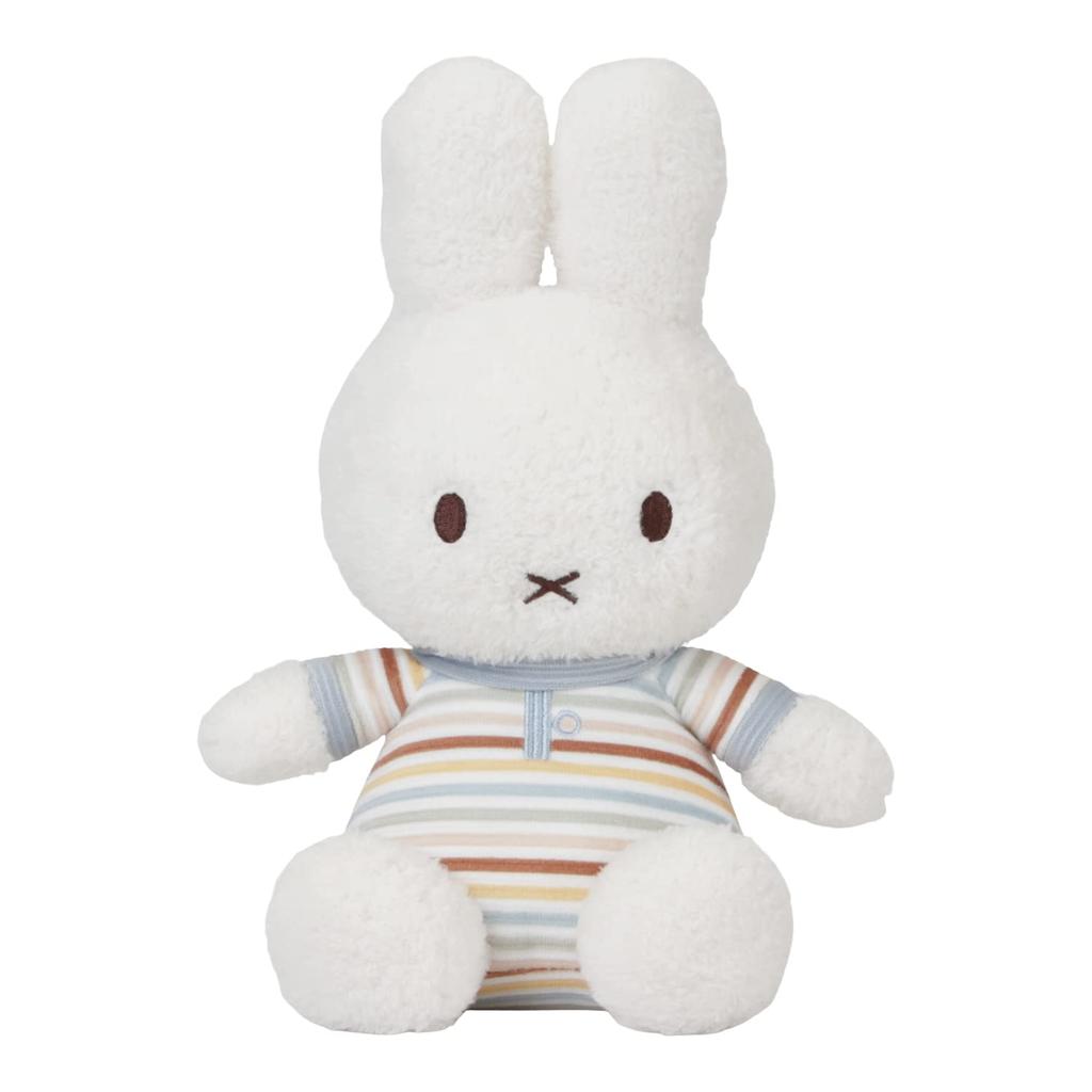 Miffy X Little Dutch Plush Toy 25cmVintage Sunny Stripe