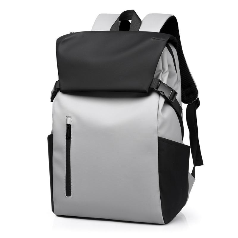 Business Travel Computer Backpack Men's Fashion Simple Backpack Large Capacity Trend Commuting Business Travel Shoulder Backpack