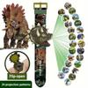 3D Dinosaur Children's Watches 24 Projection Electronic Watch Student Wristwatches  Birthday