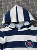 Toddler Baby Boy 2PCS Outfit Striped Hoodie Sweatshirt + Jogger Pants Tracksuit Set for 0-3Years Casual Kids Clothing Wear