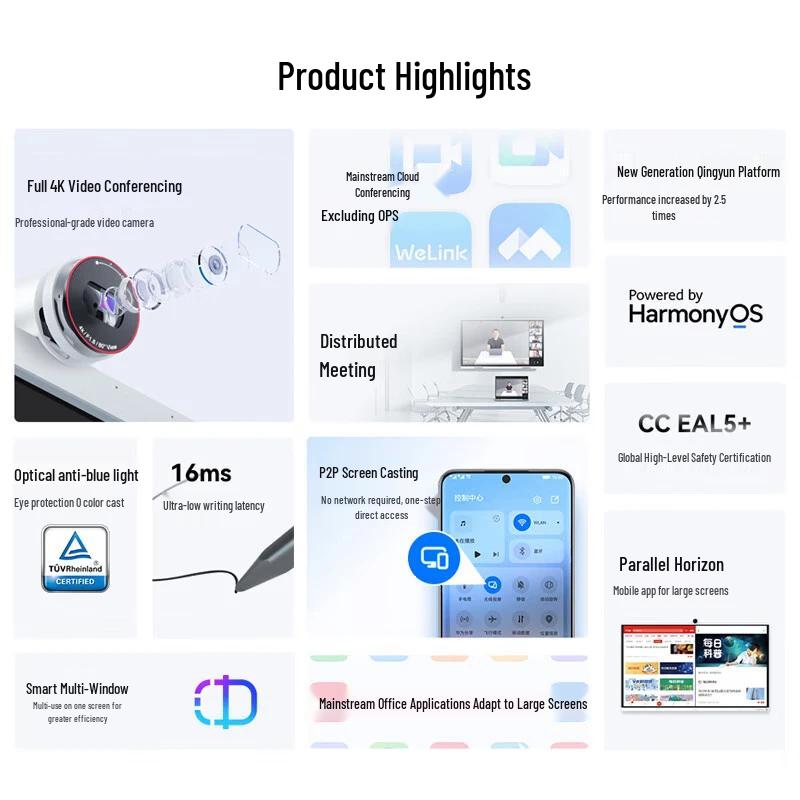 HUAWEI IdeaHub S2 65Pro Smart Collaboration Display CN plug (adapter included)