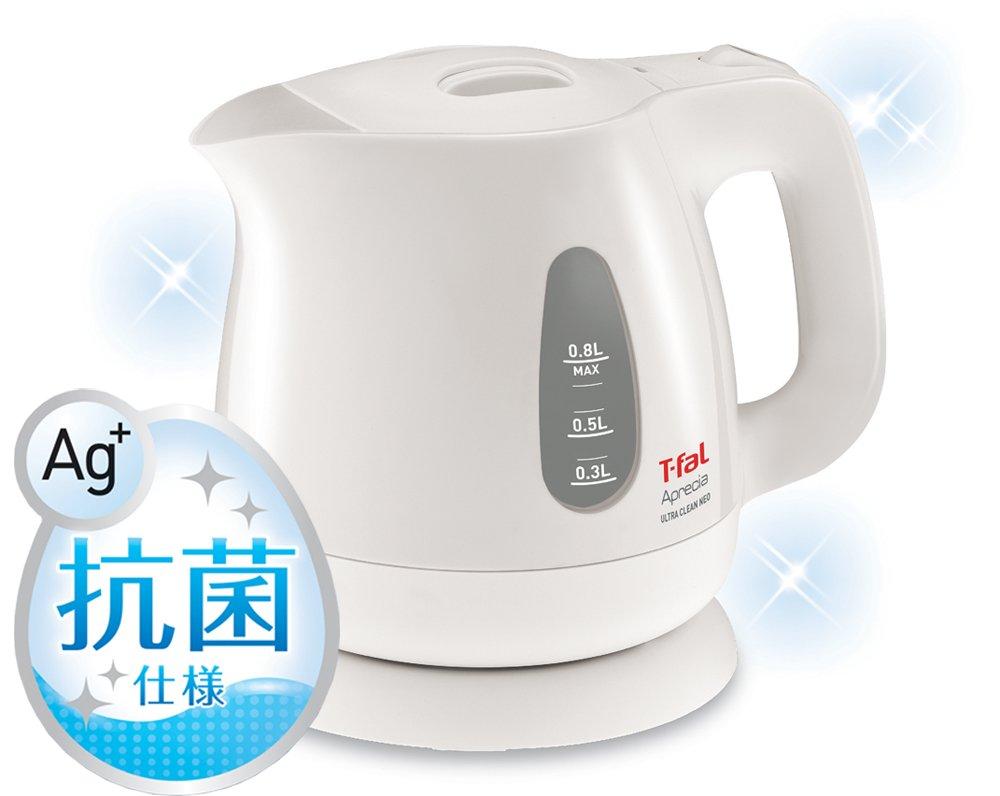 Электрический чайник Tefal Apresia Ultra Clean Neo антибактериальный жемчужно-белый KO3901JP 0,8 л