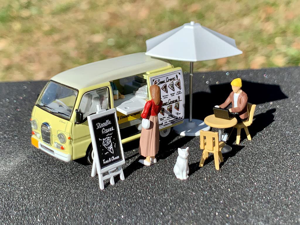 Geocolle 64 Car Snap 15a Crepe Shop Sambar Diaz Classic Mobile Sales Vehicle Частично полный набор мини-машин 321613 1/64# (Subaru включен) АБС / ПВХ