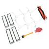 Accessories Kit for Dreame D9 L10 Pro Vacuum Cleaner Include 1 Main Brush 6 Side Brush 4 Filters 4