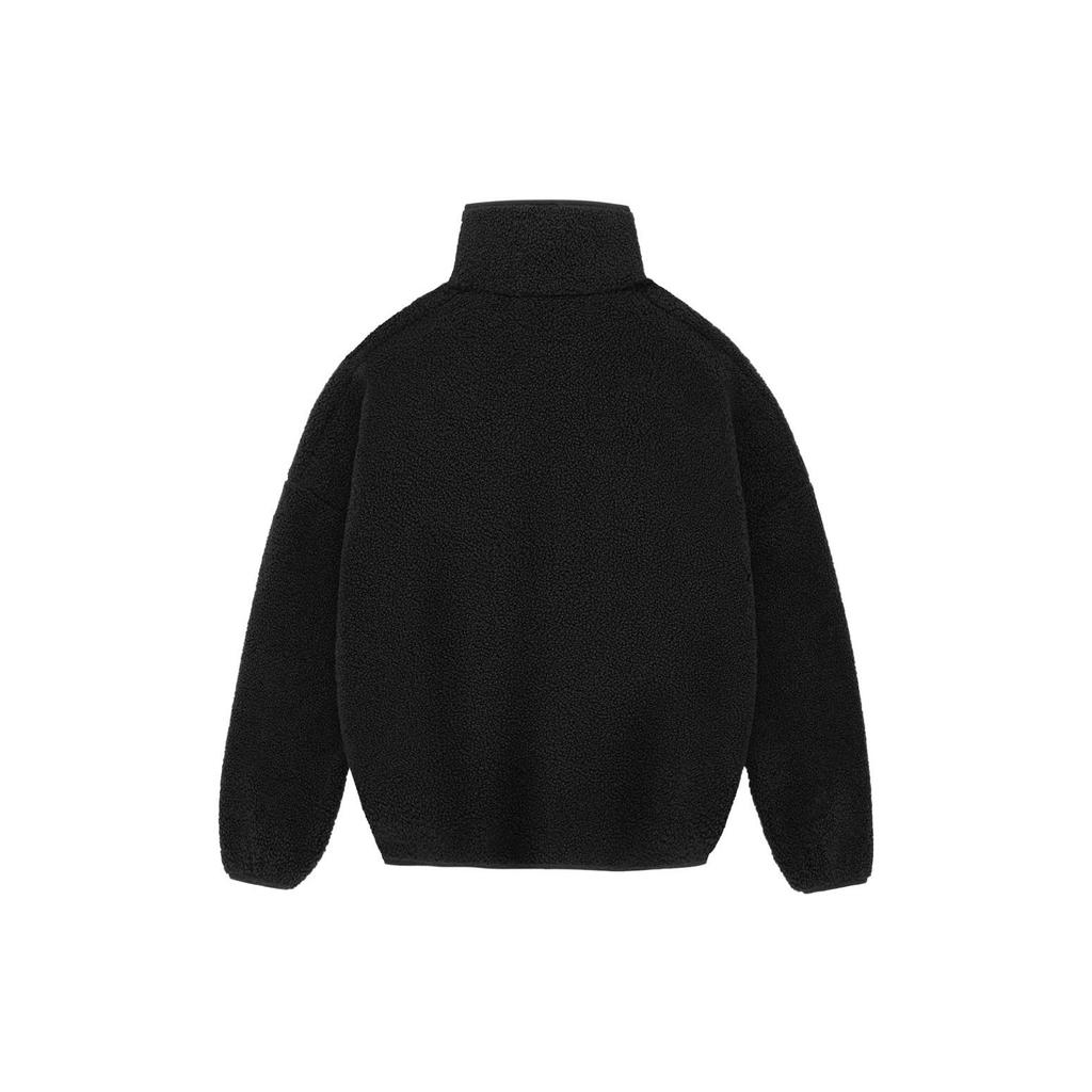 Fear of God Флисовая куртка унисекс с полумолнией X Adidas Athletics FW23, черная IM5322