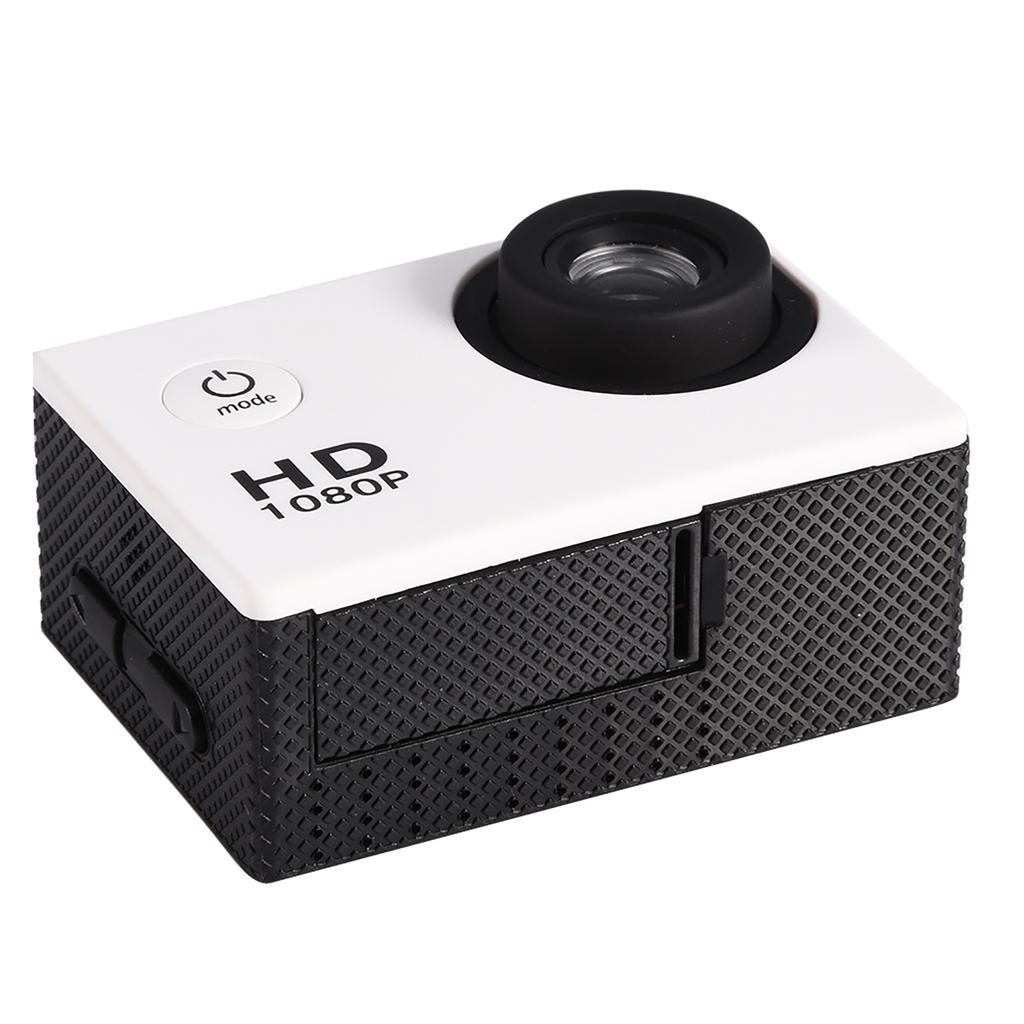 Waterproof Outdoor Cycling Sports Mini DV Action Camera Camcorder (White)