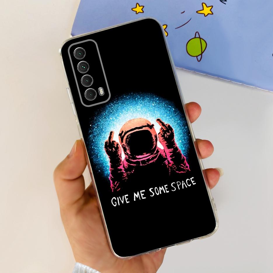 Для Huawei P Smart 2021 Чехол PPA-LX1 PPA-LX2 Новый Модный Расписной Чехол Мягкий ТПУ Чехол для Телефона Для Huawei Y7a Psmart 2021 Coque Capa