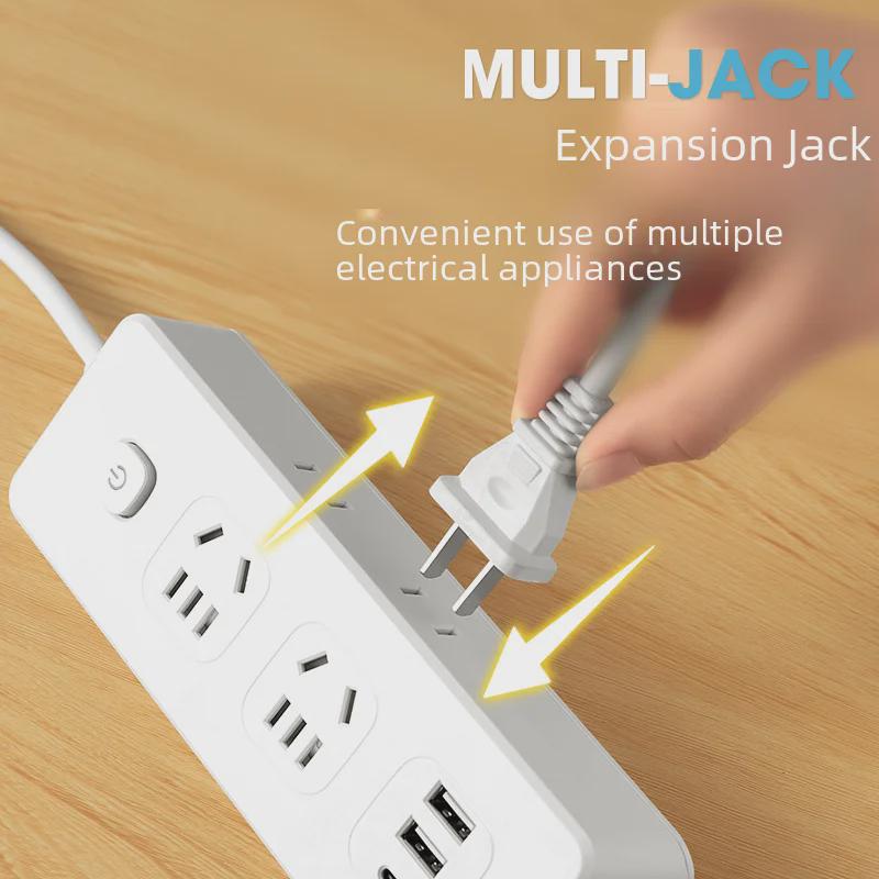 Умный многофункциональный USB-удлинитель и настольная розетка