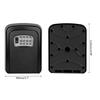 Outdoor Key Lock Box Waterproof and Sturdy Key Safe Wall Mounted Combination Key Cabinet for Household Service Traveling