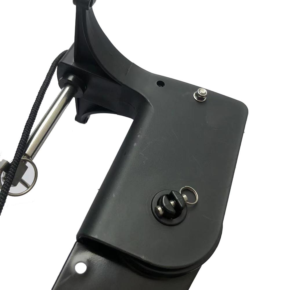 Fishing Boat Rudder Replacement for Kayak Canoe with Pulley Steering Control Nylon Big Tail Rudder for Small Boats