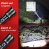 High Power Torch XHP360 LED Flashlight Self-protection Torch Light Waterproof Lamp Zoomable Flash Light Long Range Lantern