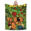 Popeye Blanket Fleece  Relax Super Soft Throw Blankets for Home Quilt