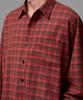 ERA Unisex Vintage Check Shirt - Red