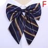 Women Bowties Striped Bow Ties Silk Tie Bow Tie Butterfly Neck Wear Collar