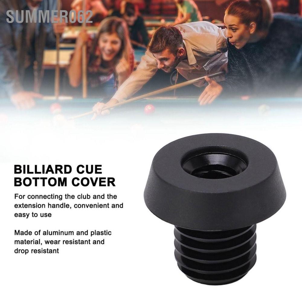 1Pcs Bottom Cover Back Plug Screw Pool Cue Bottom Bumper Protector for MEZZ/Universal/HOW/PERI