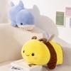 Plush Reversible Whimsical Animal Bee To Panda Shiba Inu Shark Cozy Doll Children For