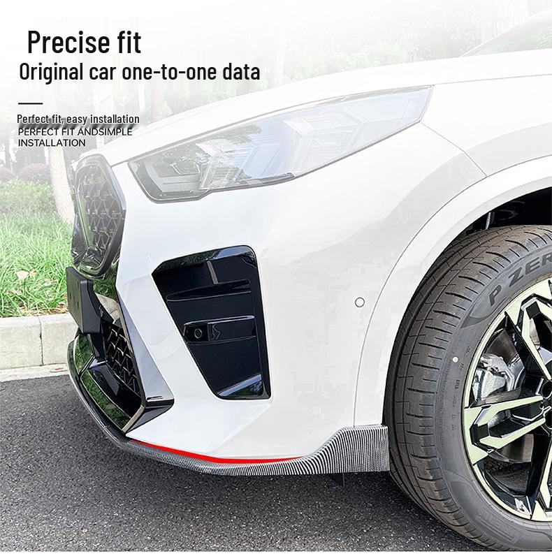 Совместимо с 2023+ BMW X2 U10 M Sport MP Передний бампер Губа Сплиттер Накладка Модификация.