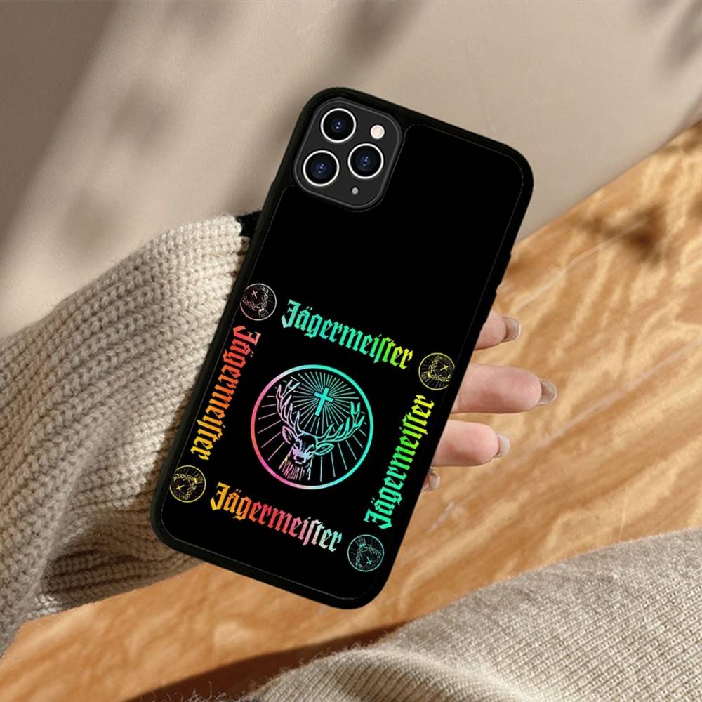 Hot J-JaegermeisterS PC+TPU Phone Case For IPhone 17 16 15 14 13 12 11 Pro Max Plus Kawaii Cartoon Cover