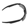 Smart Sports Glasses Stylish Wind Proof Bluetooth Cycling Glasses with Grey Lenses for Music Calls