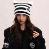 Y2K Cat's Ears Knitted Hat Star Warm Cap Fashion Slouchy Knitted Beanies  Cycling