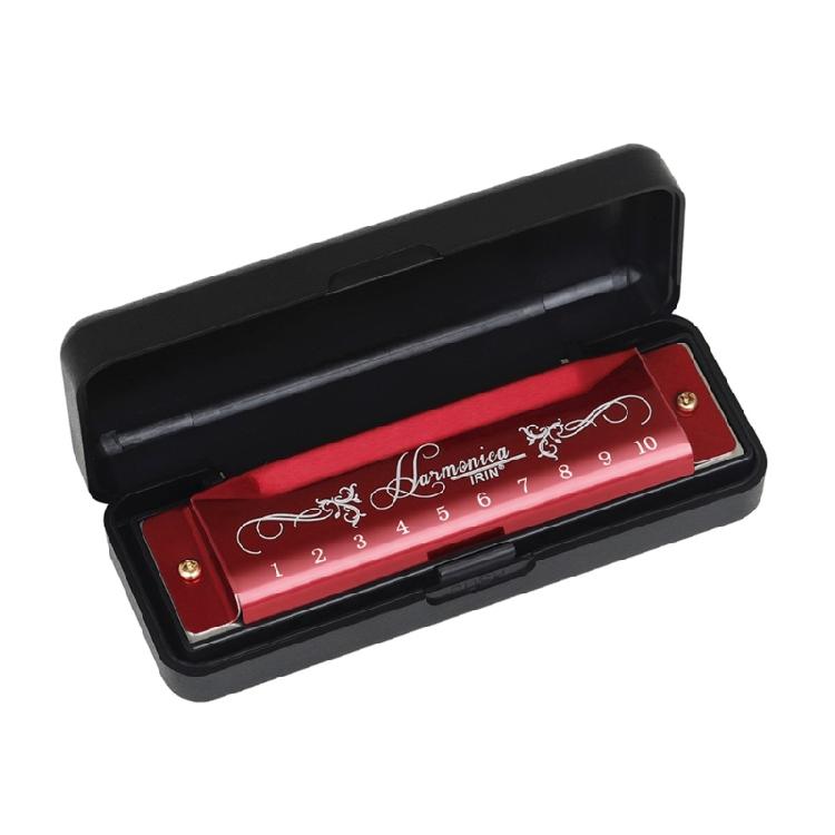 Blues Harps Губная гармошка 10 отверстий 20 тонов Гармоника для начинающих, профессионалов