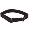 Jeans Pant Belt Adjustable Size Flat Buckle Elastic Waist Belt Women Belt No Show Stretch Belt Invisible Belt Slim Elastic Band