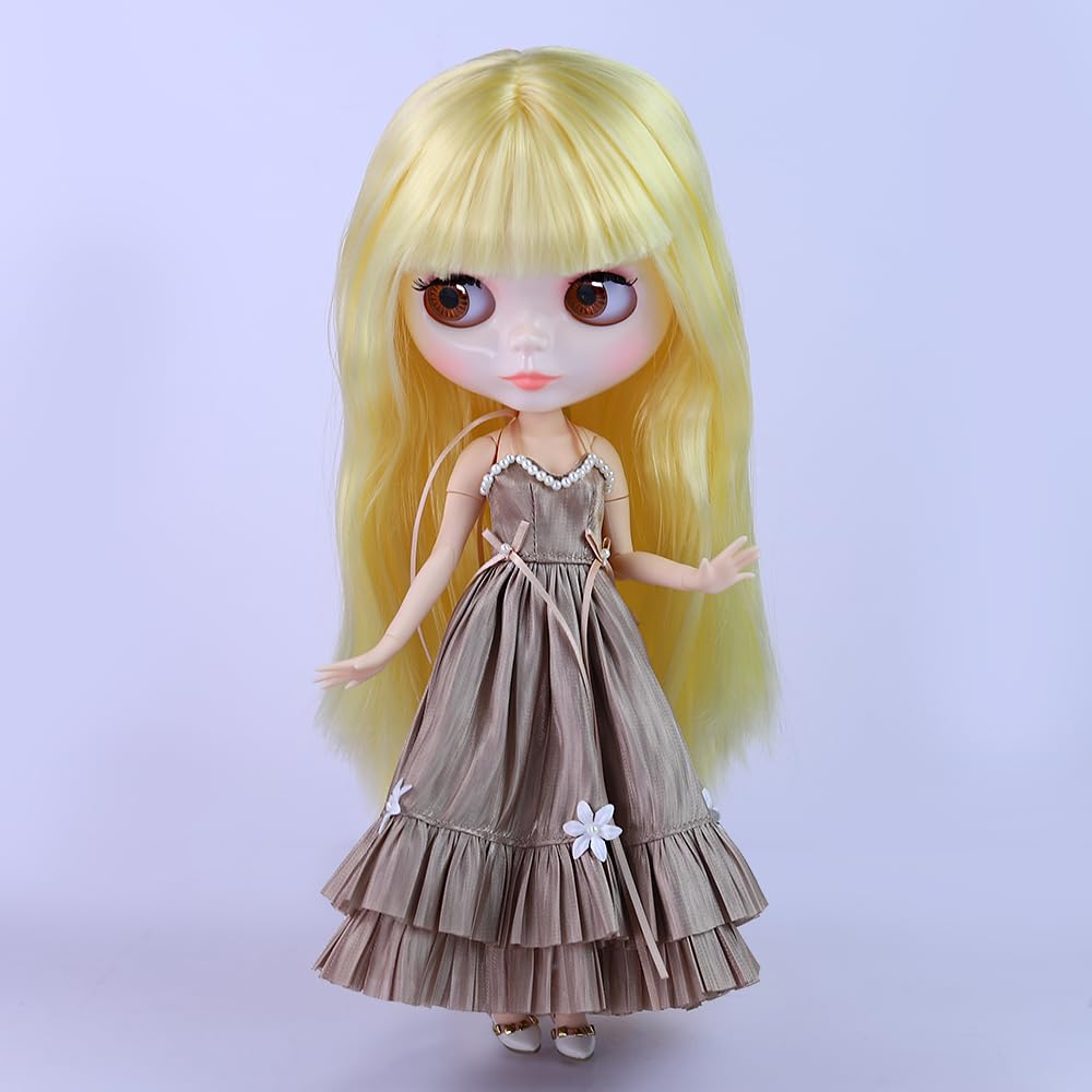 ICY Fortune Days Кукольная одежда Синяя Подходит для куклы ростом или 30 см Платье Подходит для одежды - Платье, Аксессуары 1/6, Блайз, Обитсу, Ликка-чан