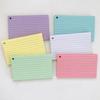 Horizontal Line Loose-Leaf Index Cards Double-sided Revision Cards Durable Binder Memo Book  Office