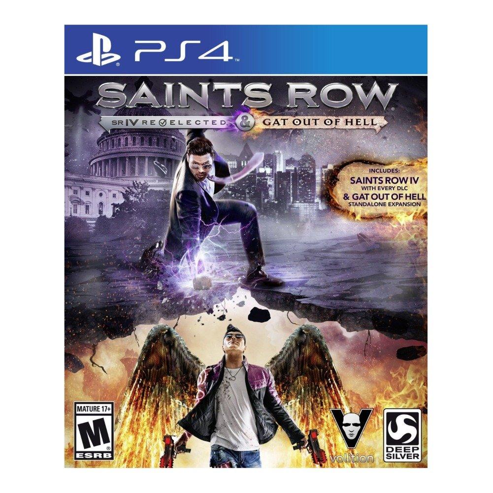 Saints Row IV Gat out of Hell North PS4 переизбран + (Импортная версия Америка) -