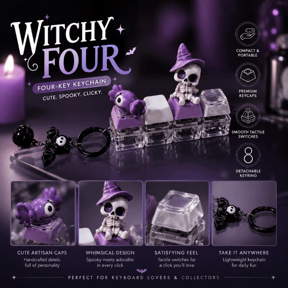 Soft Tactile Touch Fidget Keychain Smooth Rounded Edges Skull Candy Decor Halloween Party