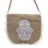 Fringe Bag, Hamsa Print