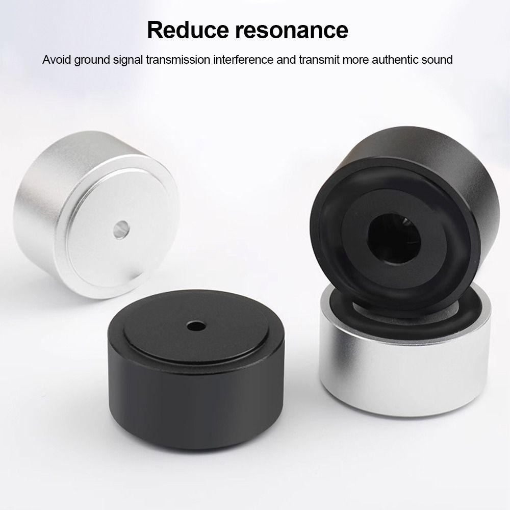 1/4Pcs Isolation Feet Pad Aluminum Alloy Amplifier Base Feet  for Speakers CD Amplifier
