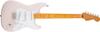 Squier by Fender Classic Vibe 50s Electric White with Soft Case Stratocaster® Guitar, Blonde,