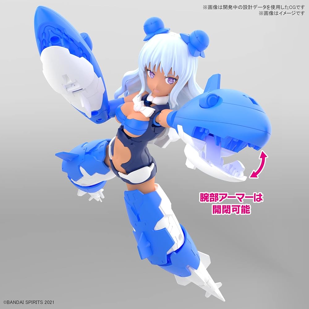 Bandai Spirits 30MS SIS-Ac19b Шиана Амарсия Форма Vivace Цветной Пластиковый Моделирующий Комплект