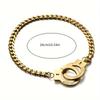 New Product Creative Design Fashion Handcuffs Bracelet Hip-Hop Style Men and Women Rock Party Jewelry Gifts
